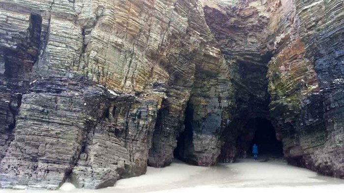 cuevas playa Catedrales